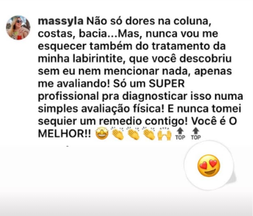 Depoimento de @massyla
